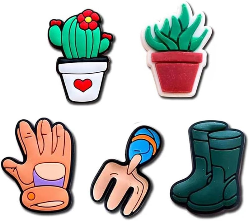 BOWNDY Different Shape Shoe Charms for Clog Decoration, Cute Pin, Bulk Pack, Random Assortment - Image 2